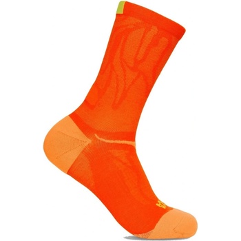 Hoka Clifton Crew Run Sock 1164333-LVA lava