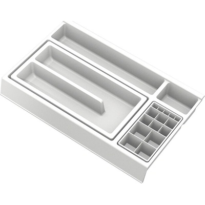 GOLLINUCCI Kúpeľňový organizér s príslušenstvom 400mm 241x372x53mm biela 10900302