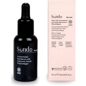 Sendo Nourish Concentrated Face Serum with Hyaluronic Acid & Phytocollagen концентрат с хиалуронова киселина и фитоколаген 25ml