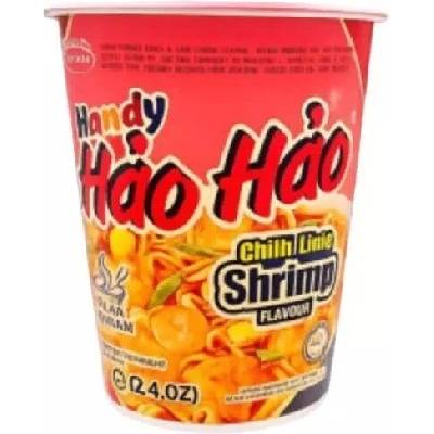 Hao Hao handy cup inst. nudle krevetová s chilli a limetkou 68 g