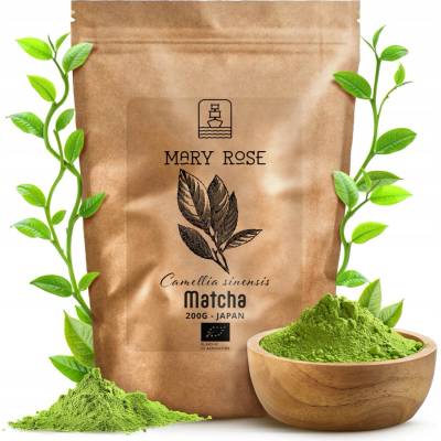 Mary Rose Japonská Matcha BIO Organický zelený čaj 200 g