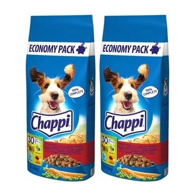 Chappi s hovězím masem drůbežím a zeleninou 27 kg