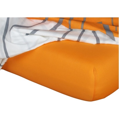 Dadka prostěradlo jersey pomeranč 90x200x20