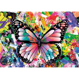 Magnolia - Puzzle Colorful Butterfly - 1 000 piese