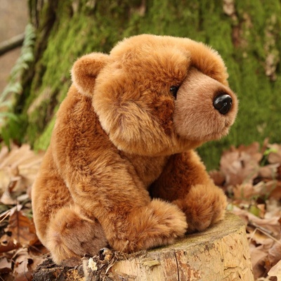 Eco-Friendly Rappa medveď Grizzly sediaci 30 cm
