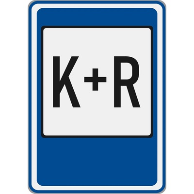 Dopravní značka IP13e Parkoviště K+R