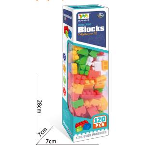 Babyhome Детски строителни блокове / конструктор 120 части Building Blocks