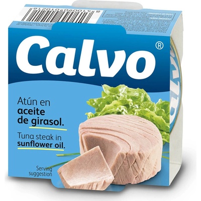 Calvo Tuňák ve slunečnicovém oleji 160 g