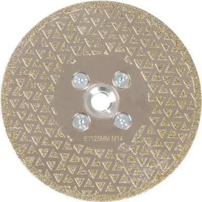 Kotúč Strend Pro Premium, 125 mm, M14, diamantový, rezný a brúsny, obojstranný