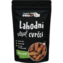 WormUP Lahodné svrčky natural 20 g