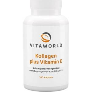 vitaworld Collagen 500 mg plus Vitamin E [100 капсули]