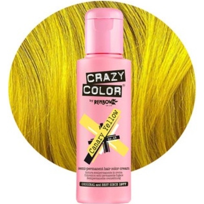 Crazy Color farba na vlasy Canary Yellow 49
