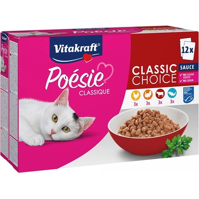 Vitakraft Poésie Classic Sauce mix balenie 24 x 85 g