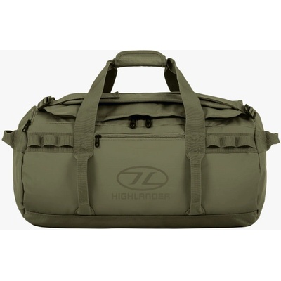 HIGHLANDER taška STORM KITBAG pogumovaná ZELENÁ