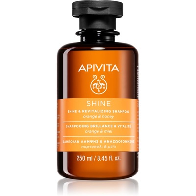 APIVITA Holistic Hair Care Orange & Honey ревитализиращ шампоан за подсилване и блясък на косата 250ml