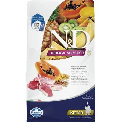 N&D Tropical Selection Cat Lamb Kitten 0,3 kg