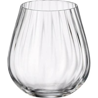 Crystal Bohemia COLUMBA OPTIC poháre na vodu whisky 6 x 380 ml