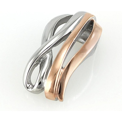 MPM Přívěsek z chirurgické oceli Pendant 7512 Bicolor