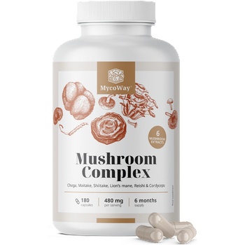 MycoWay Mushroom Complex - 180 капсули