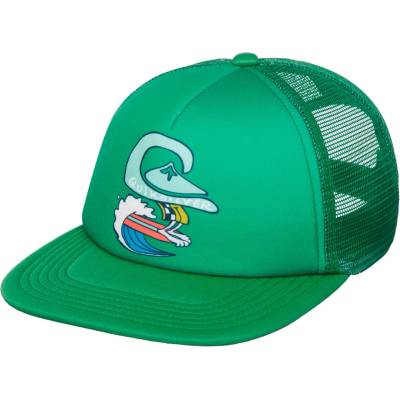 Quiksilver Детска шапка с козирка Quiksilver Kid's Classic Foam Trucker 2 Cap - Leprechaun - размер One Size (904-6391-0311)