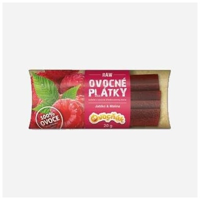Ovocňák Plátky jablko malina 20 g