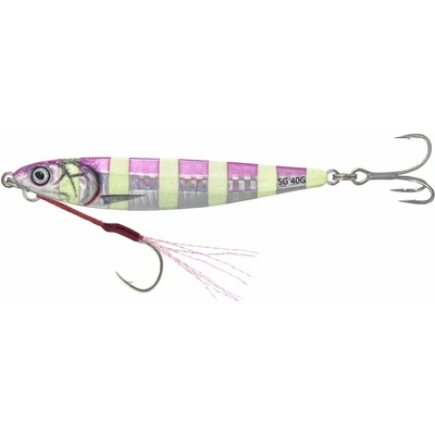 Savage Gear Pilker 3D Anchovy Jig Pink Zebra Glow 9,3 cm 50 g