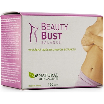 Natural Medicaments Beauty Bust Balance 120 kapslí