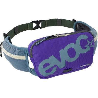 Evoc Чанта за кръст Evoc Hip Pouch Hip bag - Steel / Violet / Dark Olive - размер 1 l (510-5593-0411)