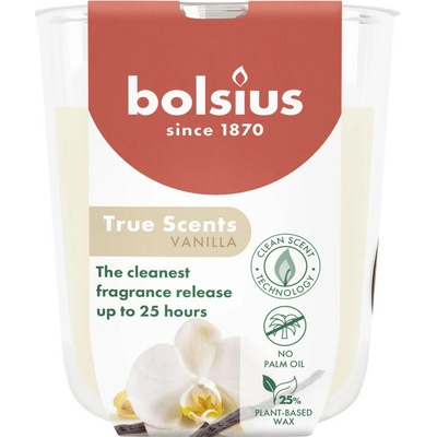 Bolsius True Scents vanilka 80 x 73 mm