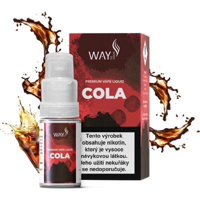 WAY to Vape Cola 10 ml 18 mg