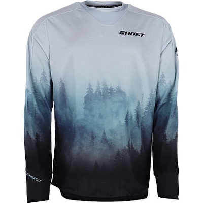 Ghost WALDsassen by Maloja Line Dlhý rukáv Black Ice Blue