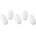 ohora Gel Nail Sticker N Clean White Стикери за нокти цвят NB-048
