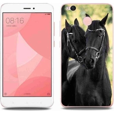 Pouzdro mmCase Gelové Xiaomi Redmi 4X - dva černí koně