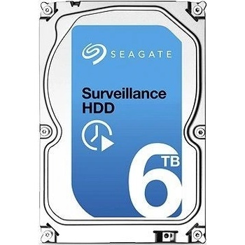 Seagate Surveillance 6TB, 128MB, SATAIII, 7200rpm, ST6000VX0001