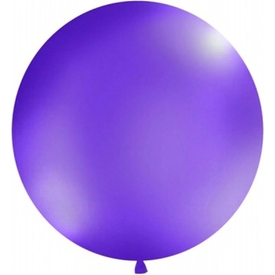 PartyDeco Guľatý Jumbo balonek 1m levanduľa