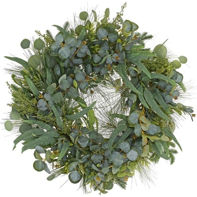 VENIEC EUCALYPTUS,ČEČINA MIX 71*71*11CM