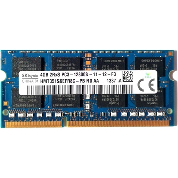 Hynix SODIMM DDR3 4GB 1600MHz CL11 HMT351S6EFR8C-PB