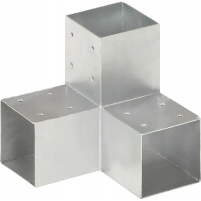 Greatstore Trámová spojka ve tvaru Y pozinkovaný kov 91 x 91 mm