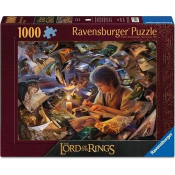 Ravensburger Пъзел Ravensburger от 1000 части - Пътешествието на Фродо (12001810)