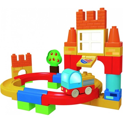 Unico Plus Dráha pro autíčka 38 dílů