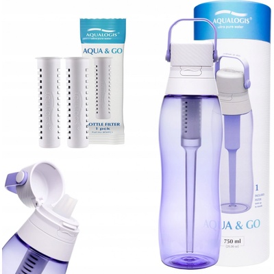 Aqualogis Aqua&Go 0,75 l fialová
