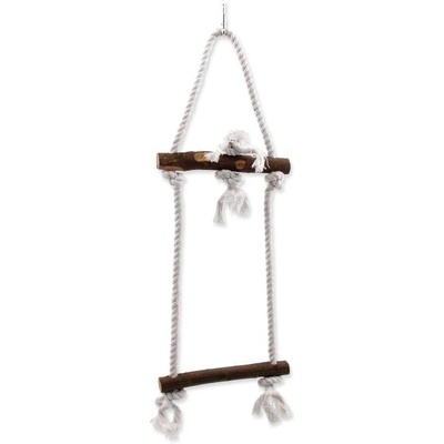 BIRD JEWEL Играчка Bird Jewel висяща дърво и въже 15x50см