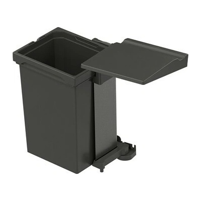 VS Envi Single vestavný odpadkový koš šířka korpusu 400 mm 10 l plast lava