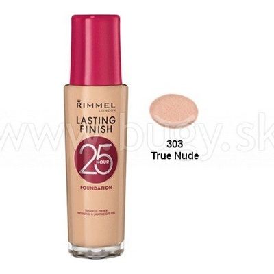Rimmel Lasting Finish 25h Foundation Make-up 303 True Nude 30 ml