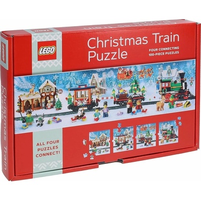Chronicle Books LEGO® Vánoční vlak 4x100 dielov