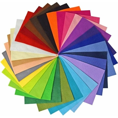 Vaessen Creative Filc 1 mm A4 100 ks barevný mix