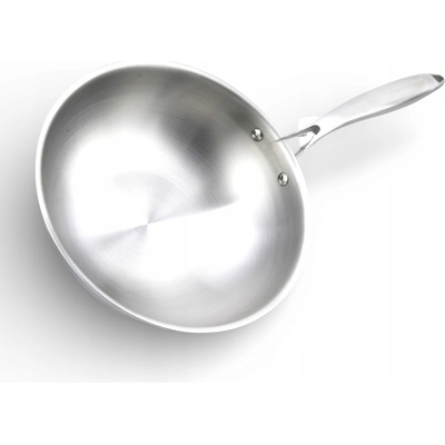 Pánev wok Masterpan nerezová ocel 28 cm indukce