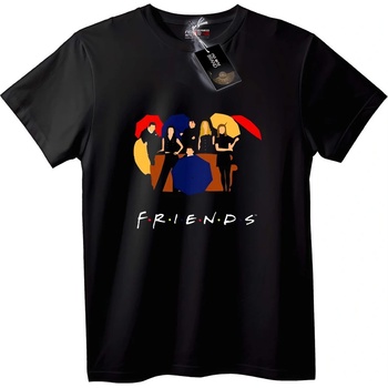 NOONEBRAND Тениска FRIENDS Чадър - 2XL, White