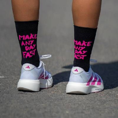 Sporcks Bežecké ponožky Make Any Day Black