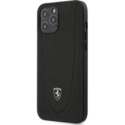 Ferrari Калъф за телефон Ferrari Hardcase Off Track Perforated за iPhone 12 Pro Max 6.7", черен (3700740479254)